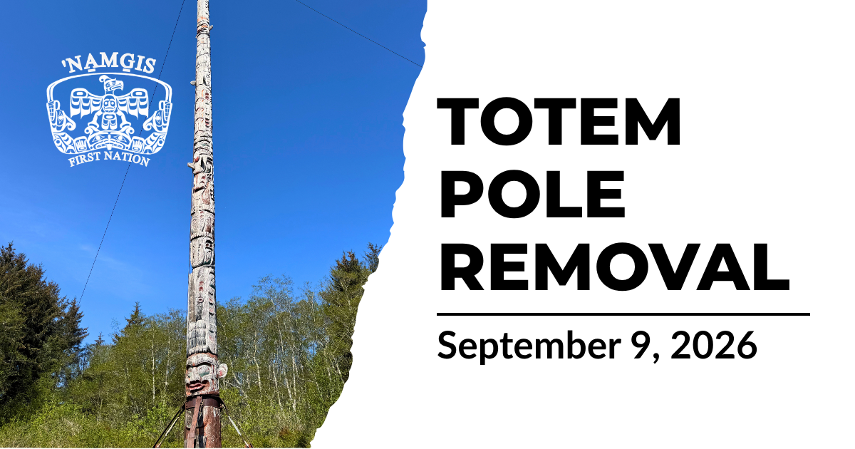 Totem Pole Removal – September 9, 2026